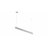 LED Labs LUMINES CLARO Linear LED Luminaire - silver anodized - 4000K - 120cm