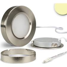  LED lámpa be és aláépíthető 12V 3W 160Lm 2800K ezüst MiniAmp csatlakozóval világítás