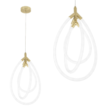 LED lámpa G018-CP Gold világítás