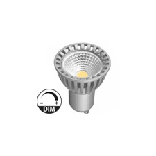 LED lámpa GU10 (4W/50°) természetes fehér DIM izzó