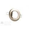 LED line ® downlight round die cast aluminium satin