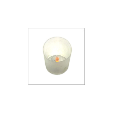 Led mécses, melegfehér. Mérete: 8x7 cm dekorációs kellék