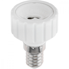  LED menetcsökkentő adapter E14-GU10 izzó