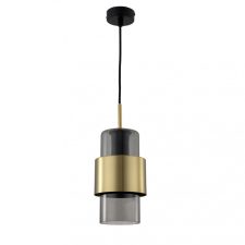  LED mennyezeti lámpa MIELE E27 túlnyúló füstölt lámpabúra Elegant Gold Light Prestige világítás