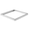  LED panel kiemelő, falonkívüli beépítőkeret (60x60cm) lapraszerelt, csavaros