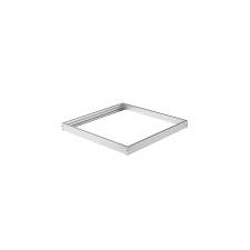 LED panel kiemelő, falonkívüli beépítőkeret (60x60cm) lapraszerelt, csavaros világítás