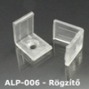 LED Profiles ALP-006 Tartó-, rögzítő elem alumínium LED profilhoz, fém