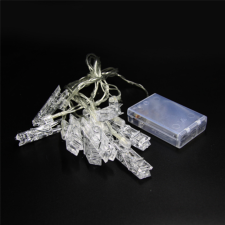  LED szalag nagy csipesszel - 2,7m party kellék