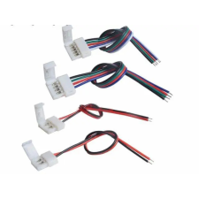  LED-szalag táp- és adatcsatlakozó &#8211; kábelhez (4pin, forrasztásmentes, patent) világítási kellék
