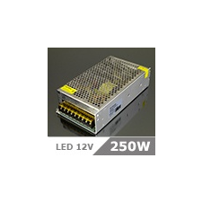 LED tápegység 12 Volt, ipari (250W/20A) világítási kellék