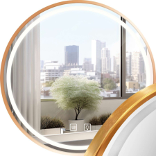  LED Tükör 60cm MMJ BRUSH ROSE GOLD fürdőszoba bútor