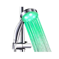  LED Zuhanyfej -Színváltós csaptelep