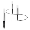 Ledvance 4058075478237 Smart+ WiFi Garden 3 Pole mini kieg. 3db-os okos kültéri lámpa, színváltós, okos,  vezérlehető lá