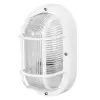 Ledvance Gmbh Hajólámpa védőráccsal, fehér - Osram Bulkhead Essential Oval, 1xE27 foglalattal, 220-240 V