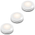 Ledvance Gmbh LED szekrény alatti lámpa, mennyezeti lámpa, hordozható, 0,68 W, 40 lm, 3000 K, meleg fehér, felületre szerelhető, 6,9 cm, Dot-It, Ledvance