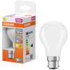 Ledvance Gmbh Osram B22d LED 3,4W, 470 lm, 2700 K, melegfehér, opál üveg-40 W izzó helyett - Star Classic A