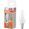 Ledvance Gmbh Osram E14 LED gyertya, 1,8W, 250 lm, 2700 K, melegfehér, opál üveg-25 W izzó helyett - Star Classic B