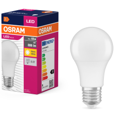 Ledvance Gmbh Osram E27 LED 8W, 806 lm, 2700 K, melegfehér, opál műanyag-60 W normál izzó helyett - Value Classic A izzó