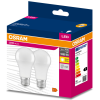 Ledvance Gmbh Osram E27 LED Value Classic 10W, 1055 lm, 2700 K, 75 W izzó helyett (2 darabos)