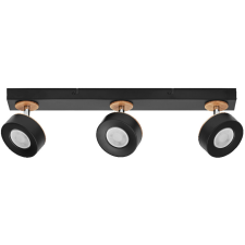 Ledvance Gmbh Osram LED spot lámpa fekete-natúr színben, 3 karos (Pluto) világítás