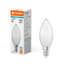 Ledvance LED izzó B37 E14 4,9W = 40W 470lm 6500K hideg fehér LEDVANCE izzó