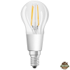 Ledvance Osram Star+ GLOWdim átlátszó üveg búra/4,5W/470lm/2700K/E14 szabályozható LED kisgömb izzó