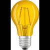 Ledvance Osram Star üveg búra/2,5W/235lm/2200K/E27/sárga LED körte izzó (4058075433922)