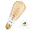 Ledvance Smart+ 6W 2400K E27, dimmelhető Edison alakú filament LED fényforrás