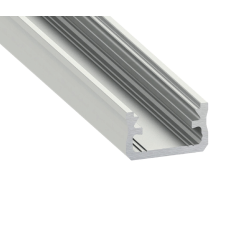 LEDvonal Alumínium U profil LED szalaghoz , 2 méter/db , MATT fedővel , CLICK világítás