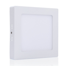 LEDvonal LED panel , 6W , falon kívüli , négyzet , hideg fehér világítás