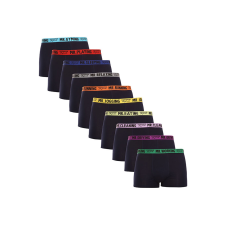 Lee Cooper 10PACK férfi boxeralsó Lee Cooper kék (LCUBOX10P0101-1410367) L férfi alsó