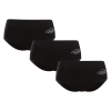 Lee Cooper 3PACK fekete Lee Cooper női alsók (PO41174) M