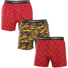 Lee Cooper 3PACK tarka Lee Cooper férfi bő szárú boxeralsó (3xPO38811/3) M