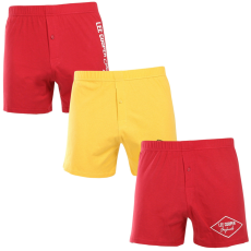 Lee Cooper 3PACK tarka Lee Cooper férfi bő szárú boxeralsó (3xPO38819/1) M