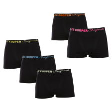 Lee Cooper 5PACK fekete Lee Cooper férfi boxeralsó (PO41058) L férfi alsó