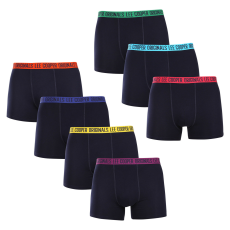Lee Cooper 7PACK sötétkék Lee Cooper férfi boxeralsó (PO41016) XL
