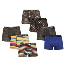 Lee Cooper 7PACK többszínű Lee Cooper férfi boxeralsó (PO41015-mix) 3XL
