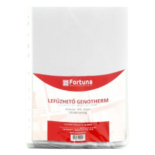 Lefűzhető genotherm FORTUNA A/4 60 mikron víztiszta 100 db/csomag lefűző