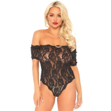 Leg Avenue Lace Teddy And Bottom Black S/M body