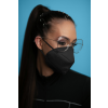 Legal Beauty FFP3 7-rétegű maszk (CE 0370) - Fekete - Szelep nélküli - 5 db