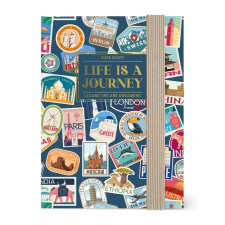 Legami S.p.A. AG2612101 Legami határidőnapló, mini (8x11 cm), heti, utazásos, 2026 határidőnapló