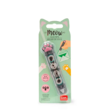 Legami S.p.A. Legami ragasztó roller, kétvégű, macskás, rózsaszín STATIONERY ragasztó