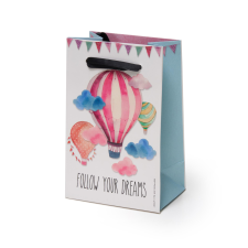 Legami Srl Legami ajándéktasak (S 10x15x6,5 cm), hőlegballonos PARTY ajándéktasak