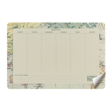 Legami Srl Legami papír egérpad - jegyzettömb (25x17 cm) 55lap, térképes (ETELE) jegyzettömb