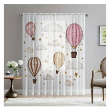 Légballonos dekor függöny 132 x241 cm 2 db FY96590 lakástextília