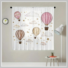 Légballonos dekor függöny 132 x 160 cm 2 db FY96590K lakástextília