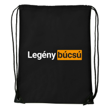  Legény búcsú - Sport táska fekete tornazsák