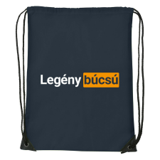 Legény búcsú - Sport táska navy kék tornazsák