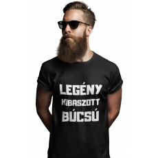  Legény kibaszott búcsú - Férfi Póló