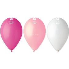. Léggömb, 26 cm, rózsaszín party kellék